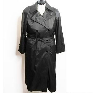 Women's Brem Fully-lined, Long Trench Coat Size 14